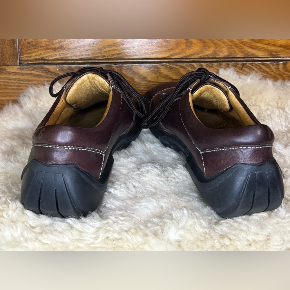 John Fluevog M8/W10 Future Angels Will Brown Leather LaceUp Oxford DISCONTINUED - Picture 2 of 9